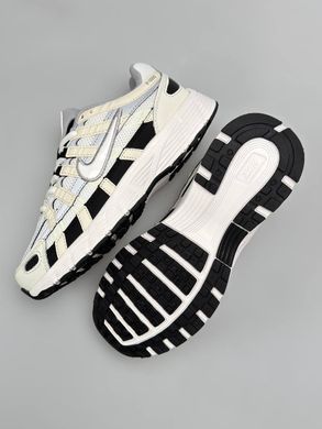 Nike P-6000 White Beige Black
