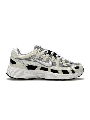Nike P-6000 White Beige Black