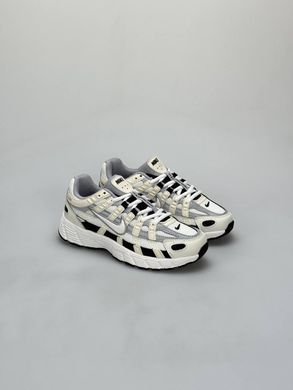 Nike P-6000 White Beige Black