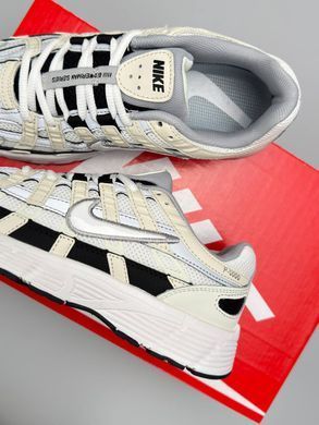 Nike P-6000 White Beige Black