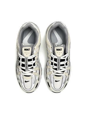 Nike P-6000 White Beige Black