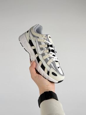 Nike P-6000 White Beige Black