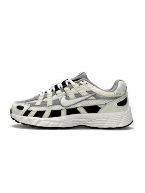 Nike P-6000 White Beige Black