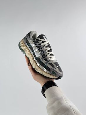 Nike P-6000 Grey Beige Green