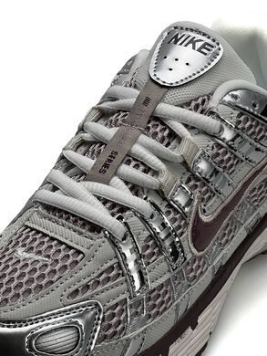 Nike P-6000 W Silver Maroon