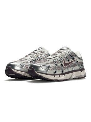 Nike P-6000 W Silver Maroon