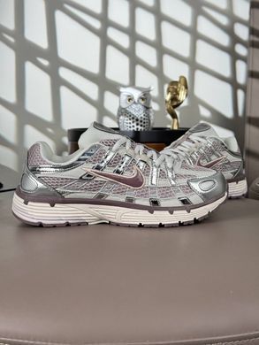 Nike P-6000 W Silver Maroon