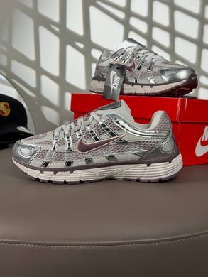 Nike P-6000 W Silver Maroon